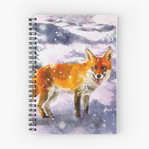 Item preview, Fox in Winter Watercolor designed and sold by Daniel Janda.