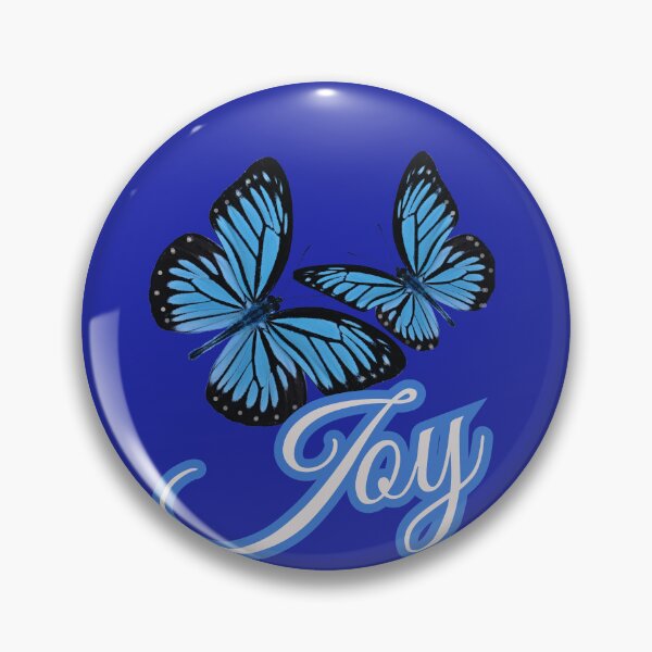 Item preview, Joy (Blue Butterfly Art) designed and sold by Tripp Art Studio.