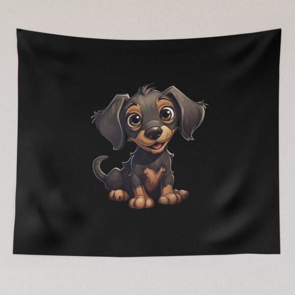Item preview, Sticker Cartoon Lancashire Heeler designed and sold by S-ZYBI.