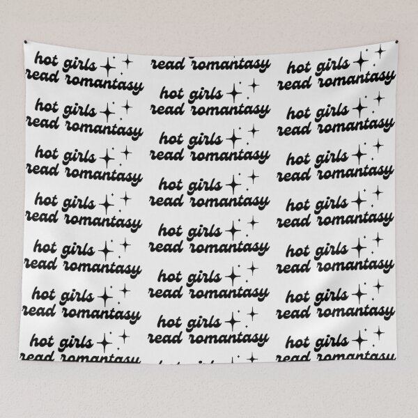 Item preview, Hot Girls Read Romantasy designed and sold by BookishHaven.