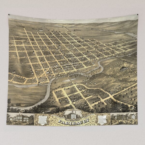 Item preview, Faribault, Minnesota (1869) designed and sold by allhistory.