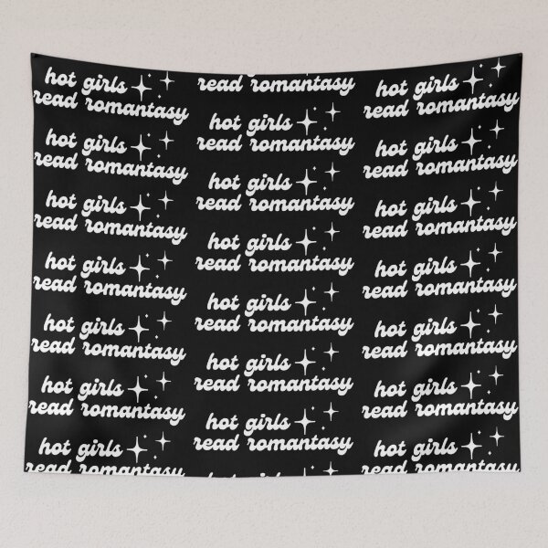 Item preview, Hot Girls Read Romantasy designed and sold by BookishHaven.