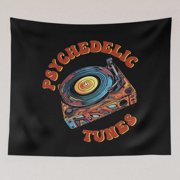 Item preview, Psychedelic tunes. Vinyl record DJs gifts. designed and sold by paulo silveira.