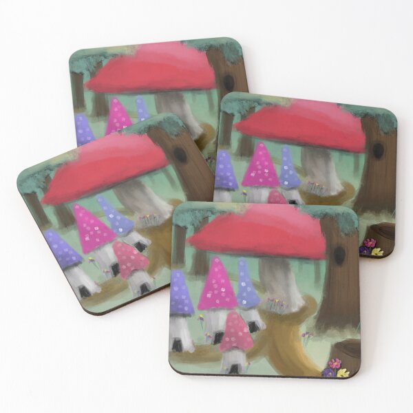 Item preview, Mushroom Village designed and sold by Inkyprinters.