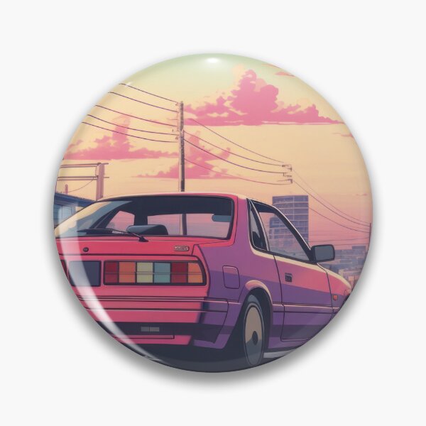 Item preview, Japanese street, manga, car anime illustration designed and sold by Mauswohn.