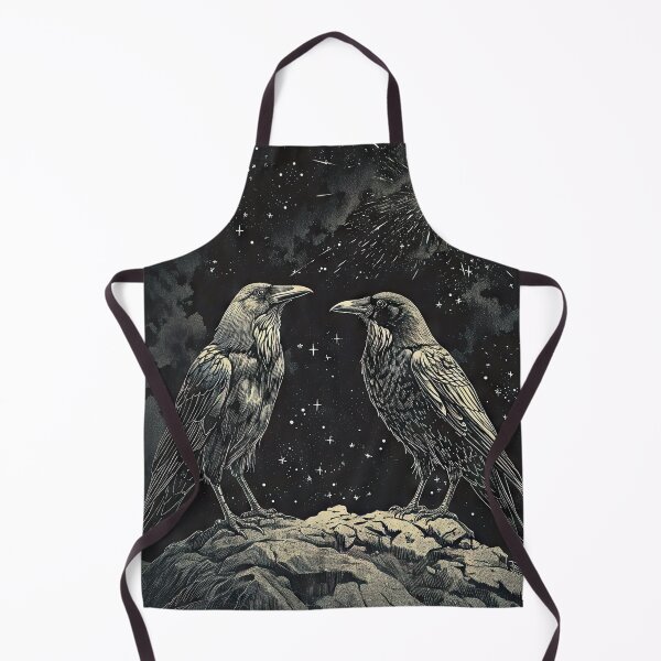 Item preview, Huginn and Muninn designed and sold by OccultDreams.