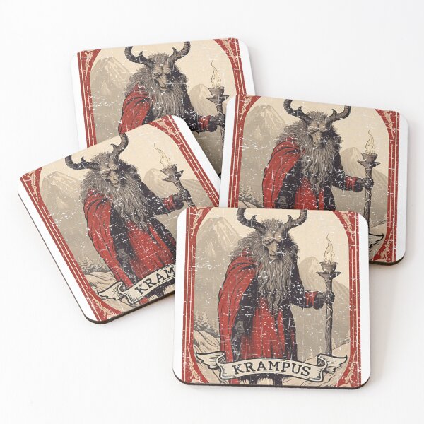 Item preview, Krampus Tarot Card Design Xmas Hail Santa Christmas designed and sold by OrilSaoBao.