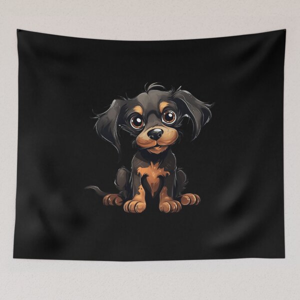 Item preview, Sticker Cartoon Lancashire Heeler designed and sold by S-ZYBI.