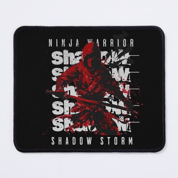 Item preview, Stealth Strike - Ninja Shadow Warrior in Action (Red) designed and sold by Sir Meow Meow.