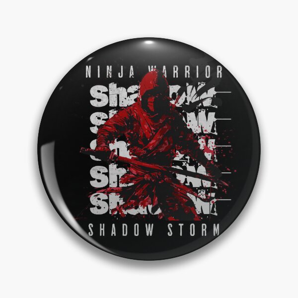 Item preview, Stealth Strike - Ninja Shadow Warrior in Action (Red) designed and sold by Sir Meow Meow.