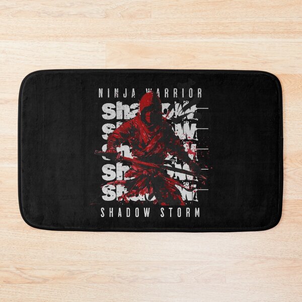 Item preview, Stealth Strike - Ninja Shadow Warrior in Action (Red) designed and sold by Sir Meow Meow.