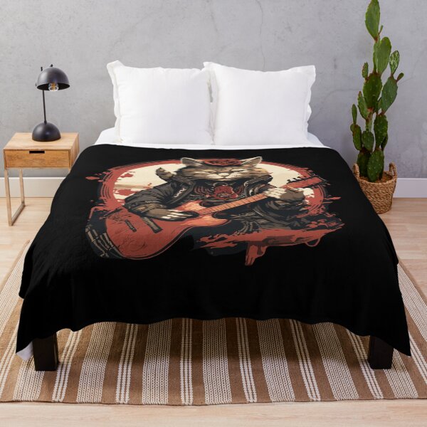 Item preview, Cat Playing Electric Guitar Guitar Player Cat Lover, Cat Mom Gift designed and sold by behindthefacts.