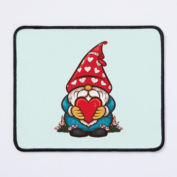 Item preview, Cute Valentine Gnome holding a Heart designed and sold by Delemore Art.