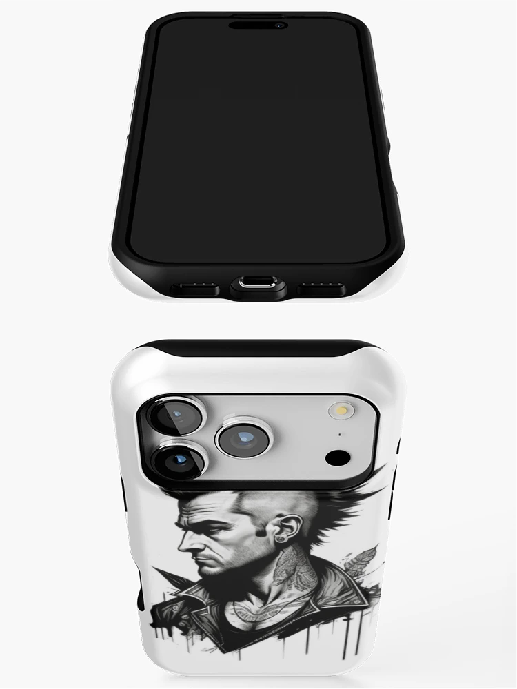 Thumbnail 3 of 4, iPhone Case, Modern Warrior designed and sold by BubbleTextBox.