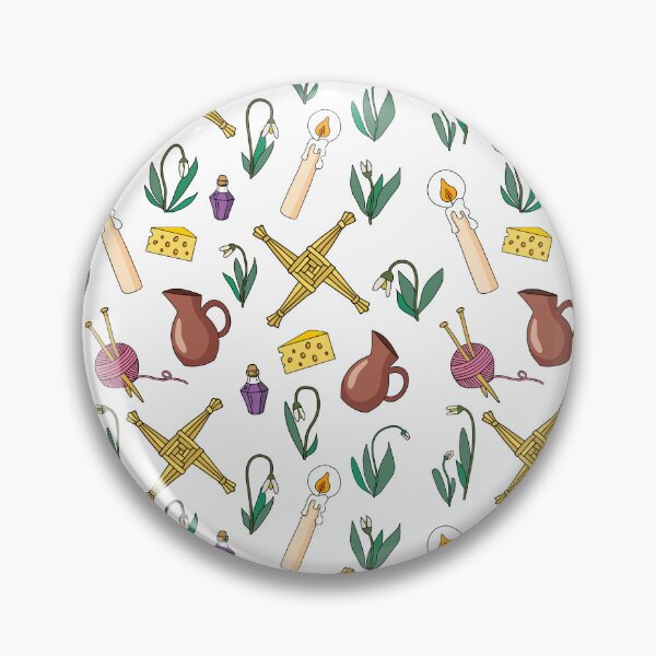 Item preview, Irish spring pagan holiday Imbolc symbols designed and sold by Familyshmot.