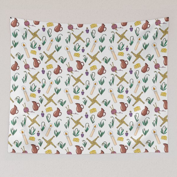 Item preview, Irish spring pagan holiday Imbolc symbols designed and sold by Familyshmot.