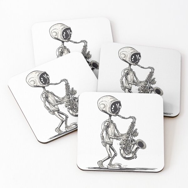 Item preview, Saxophonist designed and sold by StyleSketch.