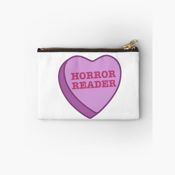 Item preview, Horror Reader Conversation Heart designed and sold by OscarAndOphelia.