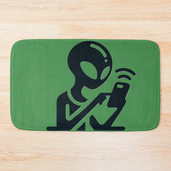 Item preview, Alien browsing social media designed and sold by NickSpace.