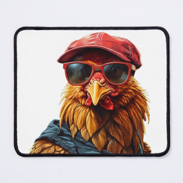 Item preview, Rooster in cap and glasses designed and sold by Art-Design-EM.