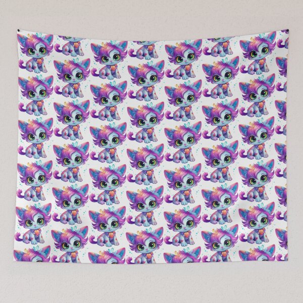 Item preview, Cute Rainbow Kitty Fairy designed and sold by TyGuySupply.