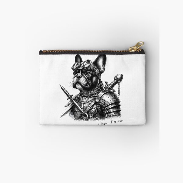 Item preview, Steampunk French bulldog as a warrior designed and sold by AriChaber.