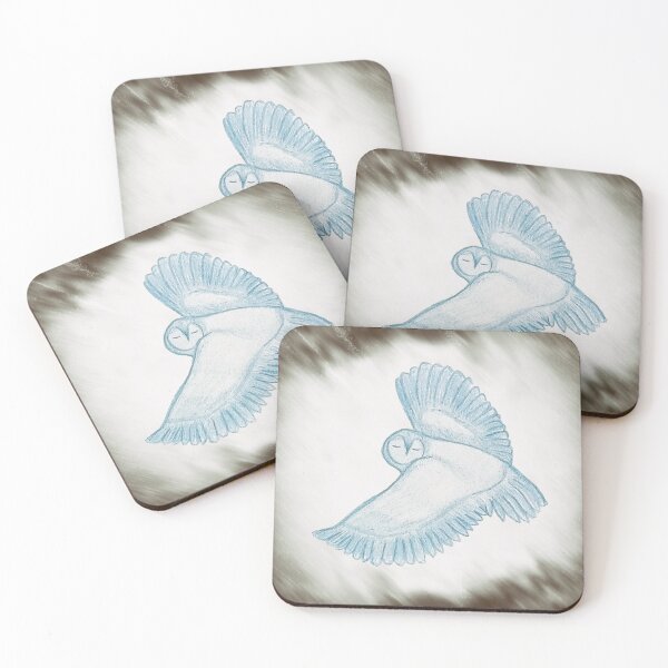 Item preview, barn owl designed and sold by ClaudiaDiMario.