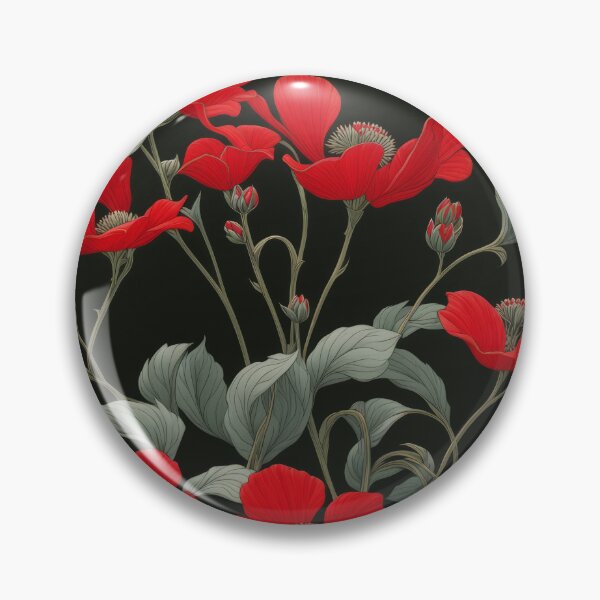 Artikelvorschau, Jugendstil-Blumenmuster-Kollektion Nr. 1 – Rote blutende Herzblumen Nr. 62 entworfen und verkauft von elektronen.