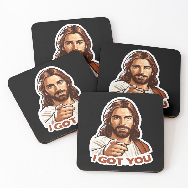Item preview, I GOT YOU meme Jesus Christ designed and sold by plushism.