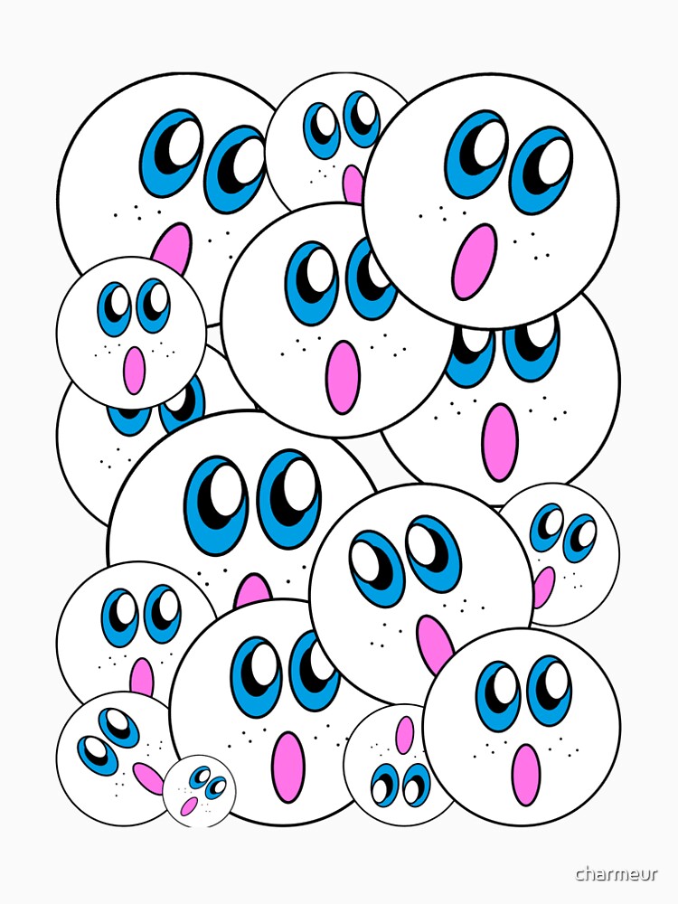 "Anime bubbles" T-shirt by charmeur | Redbubble