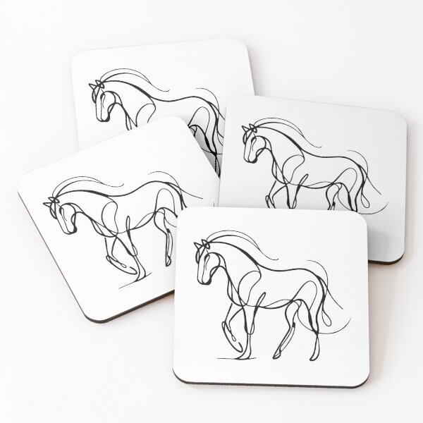 Item preview, Horse Line Art designed and sold by meladesigne.