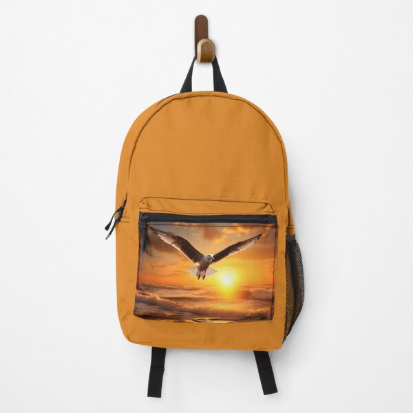 Item preview, Sunset with seagulls designed and sold by ArtfulPlay.