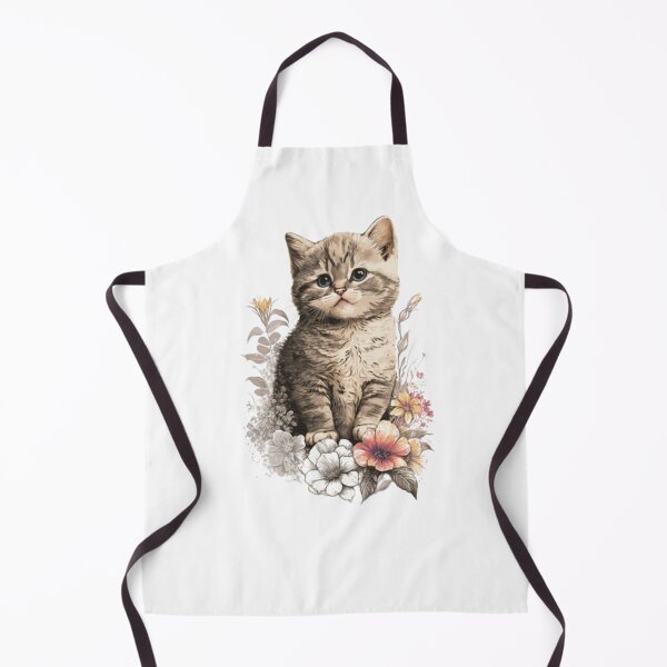 Artikelvorschau, Baby Cat Nature View Art entworfen und verkauft von Barnissim.