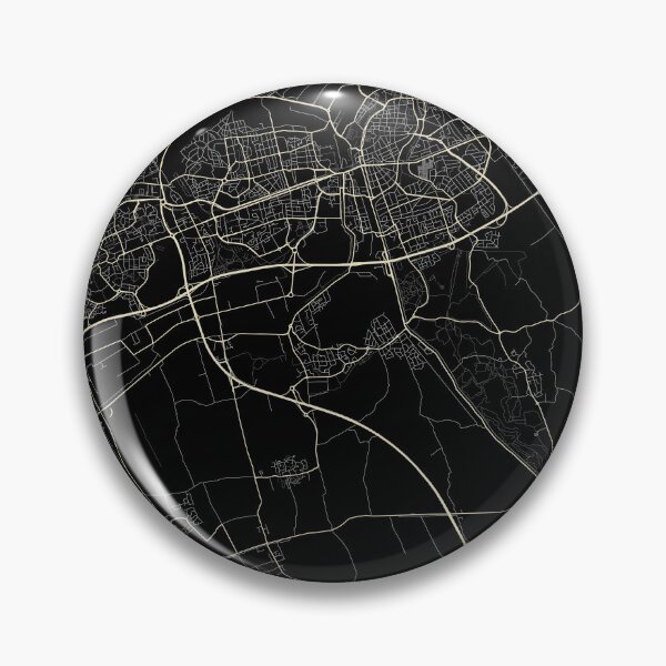Item preview, Dunkirk Map Black and White designed and sold by Jerhus.
