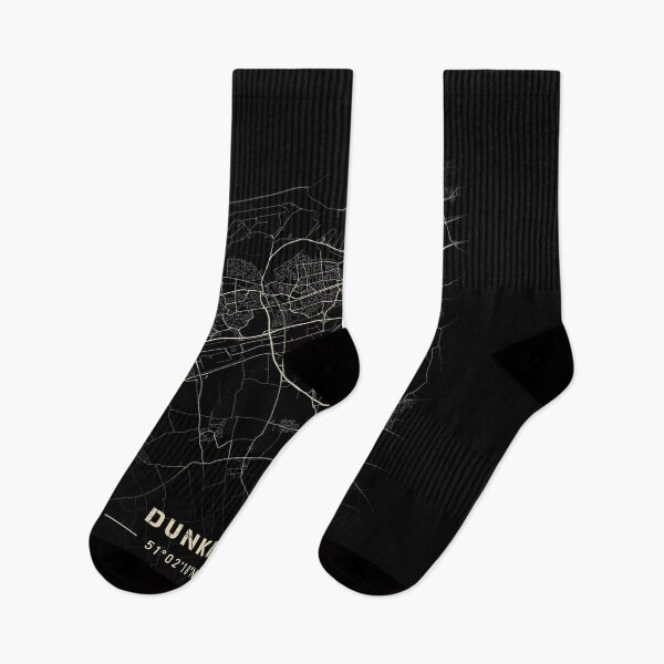 Item preview, Dunkirk Map Black and White designed and sold by Jerhus.