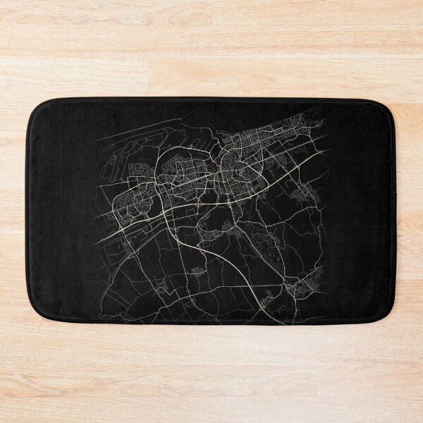 Item preview, Dunkirk Map Black and White designed and sold by Jerhus.