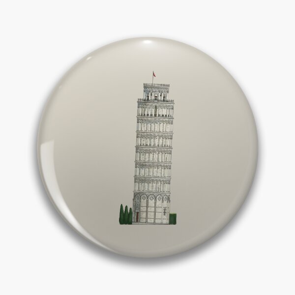 Item preview, Leaning Tower of Pisa designed and sold by pumpkinprint.