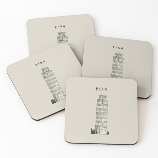 Item preview, Leaning Tower of Pisa designed and sold by pumpkinprint.