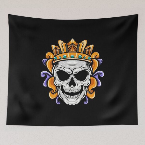 Item preview, Skull in a crown designed and sold by ArtCraftLab.