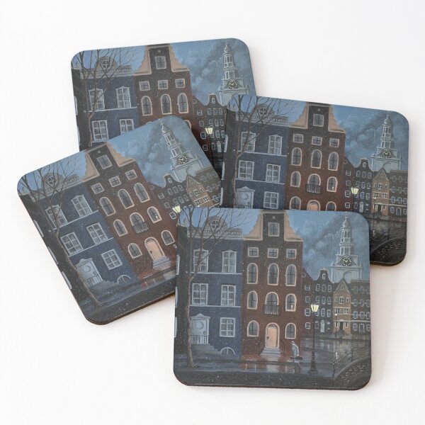 Item preview, Rainy Evening in Amsterdam designed and sold by daverheaume.