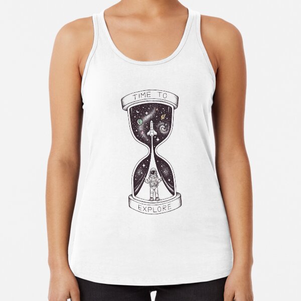 Tiempo para explorar Camiseta con espalda nadadora