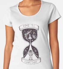 Zeit zu erforschen Frauen Premium T-Shirts