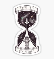 Time to Explore Sticker