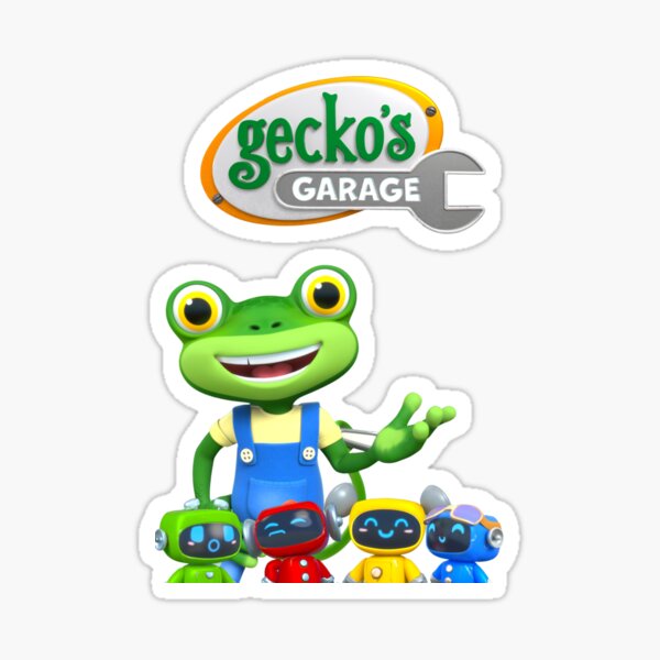 Gecko Garage Stickers for Sale