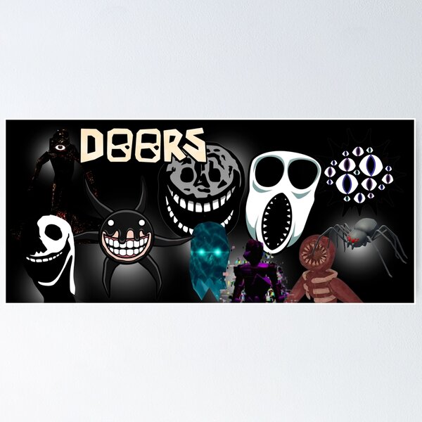 Item preview, Doors Original Entities Doors Video Game  designed and sold by TheBullishRhino.