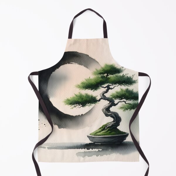 Item preview, Bonsai Tree, Stylized Japanese Enso zen designed and sold by Truck Stop One.
