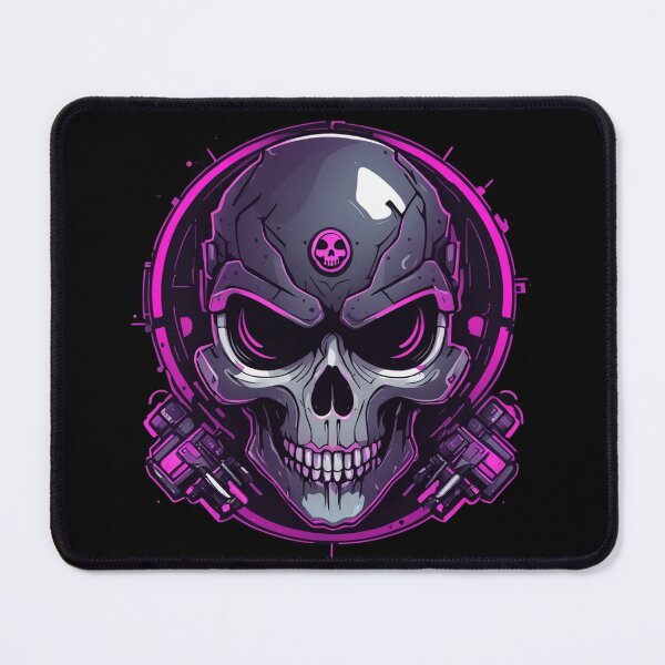 Item preview, Cyberpunk Radioactive Skull, Cybernetic, Unique Design designed and sold by Burn-Ego.
