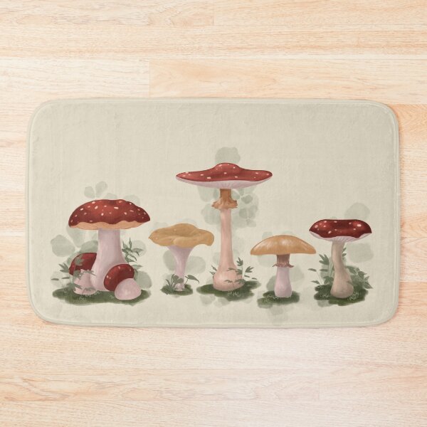 Item preview, Mushrooms in line designed and sold by Witchiebs.