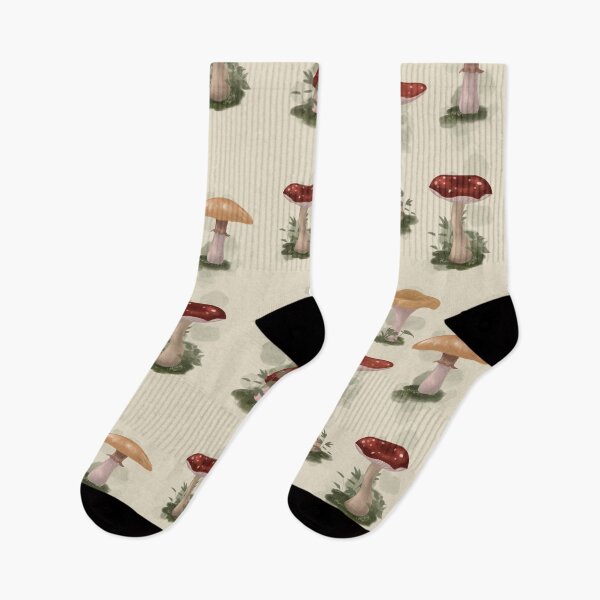 Item preview, Mushrooms in line designed and sold by Witchiebs.
