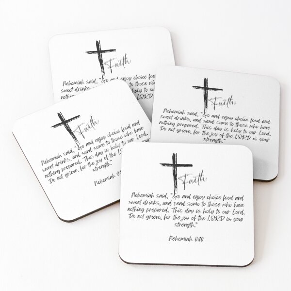 Item preview, Nehemiah 8:10 Share Your Faith Apparel and Accessories  designed and sold by Rtim1230.